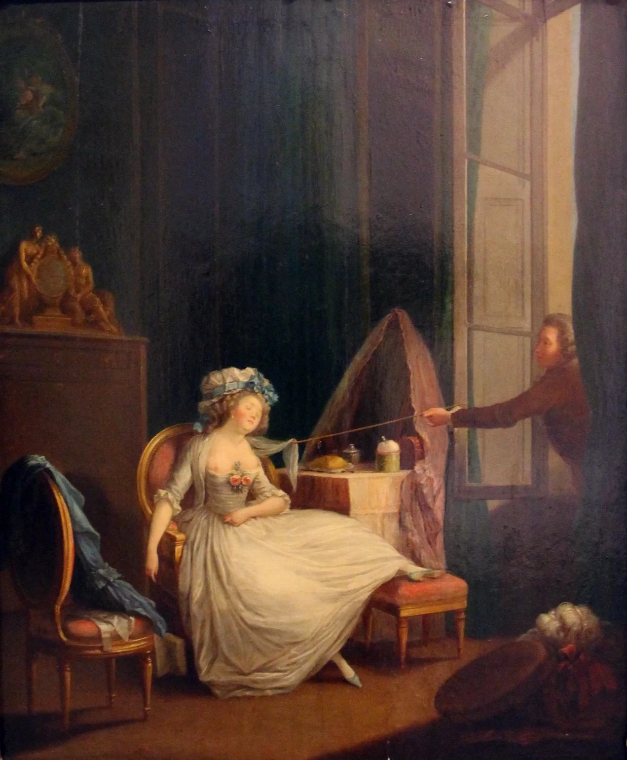 L'amore frivolo, 1780 - Musée Cognacq, Jay, Parigi